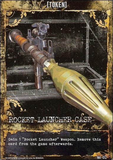 Resident Evil (Base Set) card MA-012 Rocket Launcher Case