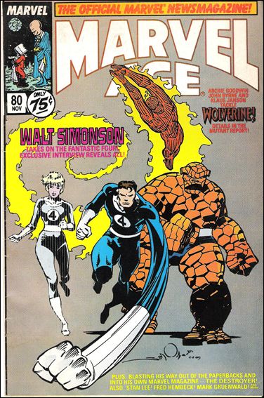 Marvel Age (1983) issue 80