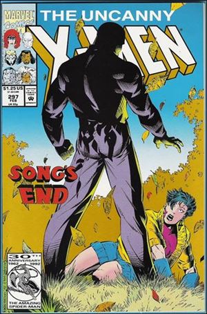 Uncanny X-Men (1981) issue 297-B Gold Logo Cover (2nd Printing)