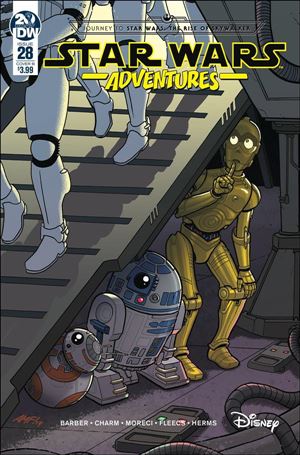 Star Wars Adventures (2017) issue 28-B Tony Fleecs Cover