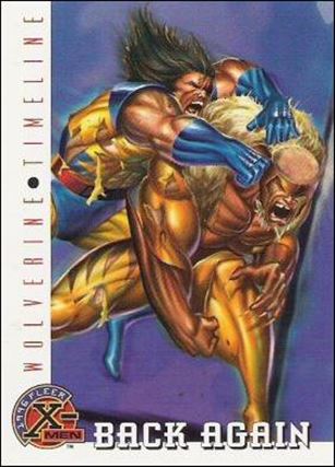 1996 Fleer X-Men Wal-Mart (Base Set) card 89 Back Again