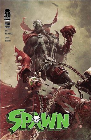 Spawn issue 331 Bjorn Barends Cover