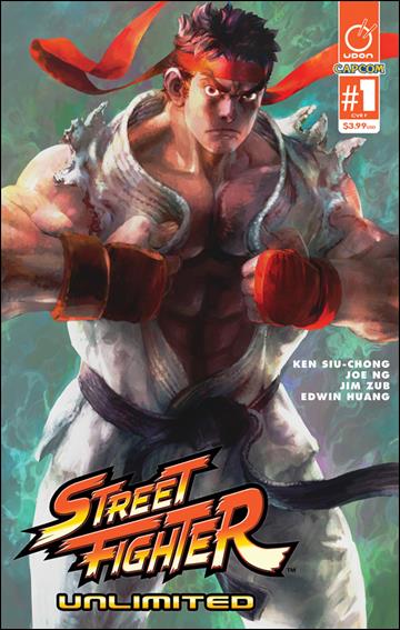 Street Fighter Unlimited issue 1-F Bengus 1:40 Cover