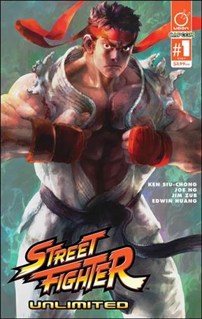 Street Fighter Unlimited issue 1-F Bengus 1:40 Cover