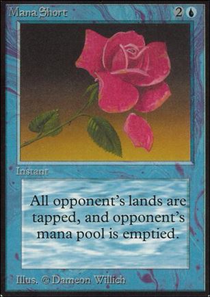 Magic the Gathering: Limited Edition Alpha (Base Set) card 65 Mana Short