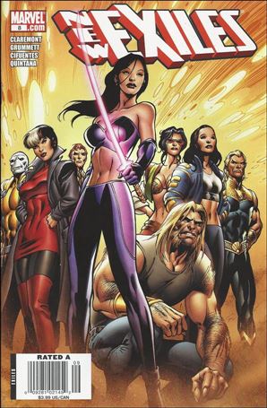 New Exiles issue 8-B Newsstand Edition / Price Variant