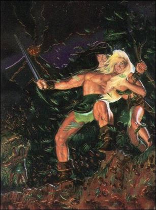 Conan III (Base Set) card 40 Savage Sword #213