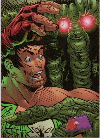 Marvel vs WildStorm (Base Set) card 77 Man-Thing vs Grunge
