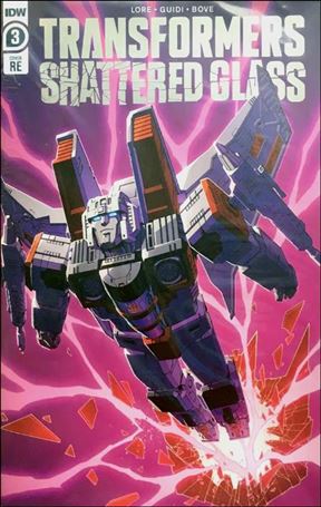 Transformers: Shattered Glass issue 3-D Hasbro Pulse Cover