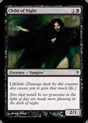 Magic the Gathering: Duel Decks: Sorin vs. Tibalt (Base Set) card 5 Child of Night