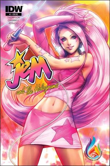 Jem and the Holograms issue 1-H Stanley "Artgerm" Lau Comics & Ponies Cover