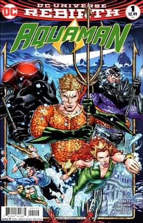 Aquaman (2016) issue 1-C Brad Walker Cover (2nd Printing)