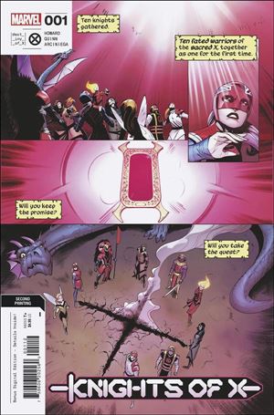Knights of X issue 1-H Bob Quinn Cover (2nd Printing)