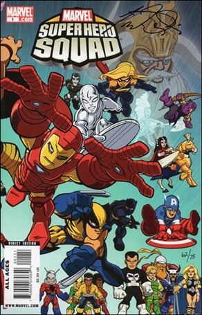 Marvel Super Hero Squad (2010) issue 1-C DF (signed by Todd DeZago) 1/75