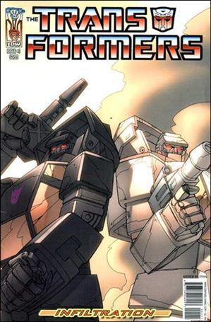 Transformers: Infiltration issue 1-C Andrew Wildman Standard Cover