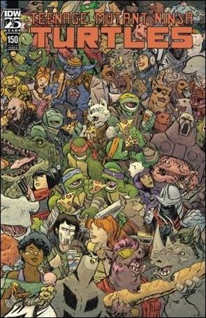 Teenage Mutant Ninja Turtles (2011) issue 150-D Jesse Lonergan Wraparound Cover