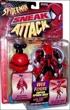 Spider-Man: Sneak Attack (Web Flyers) figure 4 Copter Spider-Man with Web Copter Flyer