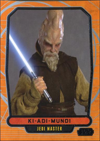 Star Wars Galactic Files (Base Set) card 79 Ki-Adi-Mundi Jedi Master