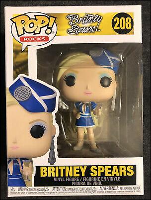 Pop! Rocks figure 208 Britney Spears (Stewardess)