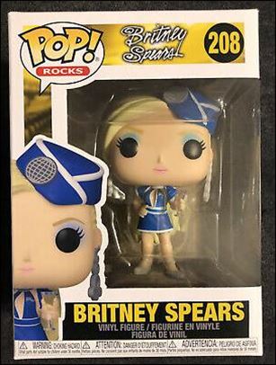 Pop! Rocks figure 208 Britney Spears (Stewardess)