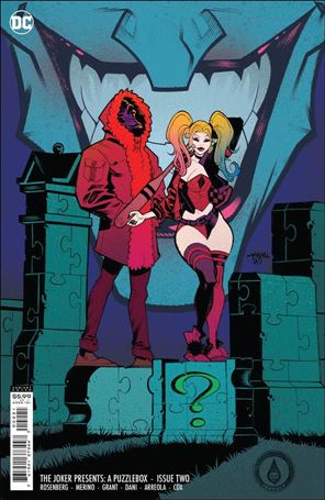 Joker Presents: A Puzzlebox issue 2-B Shawn Crystal Cardstock Cover