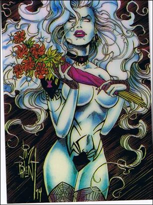 Lady Death All Chromium (Holochrome Subset) card 2