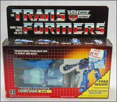 Transformers: More Than Meets the Eye (Generation 1) figure 85 Blurr (Autobot Courier)