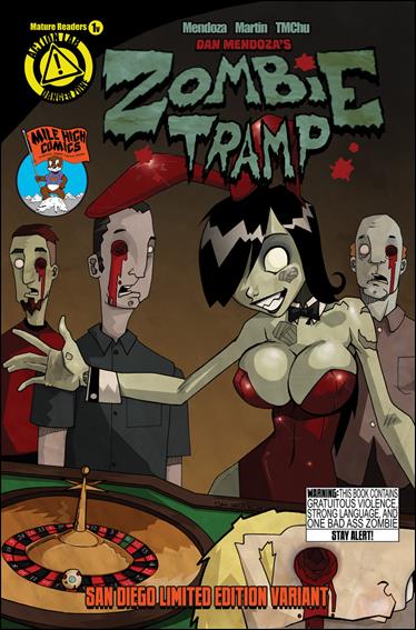 Zombie Tramp (2014) issue 1-H Dan Mendoza Mile High / SDCC Cover 1/1000