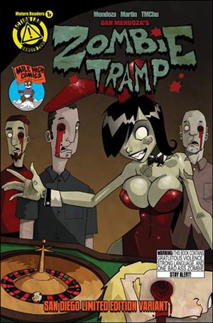 Zombie Tramp (2014) issue 1-H Dan Mendoza Mile High / SDCC Cover 1/1000