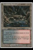 Magic the Gathering: 7th Edition (Base Set) card 345 Sulfurous Springs