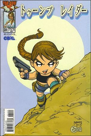 Tomb Raider: The Series issue 31-B Pop Mhan Cover