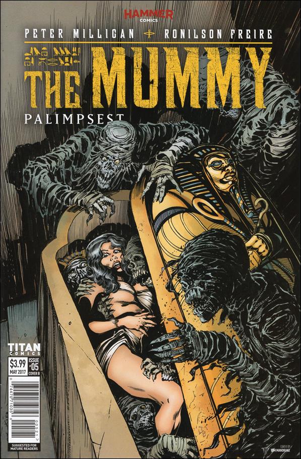 Mummy: Palimpsest issue 5-B Tom Mandrake Cover
