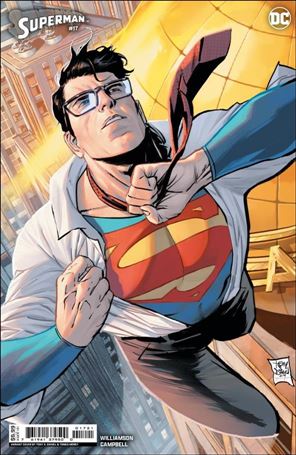 Superman (2023) issue 17-B Tony S. Daniel Cardstock Cover