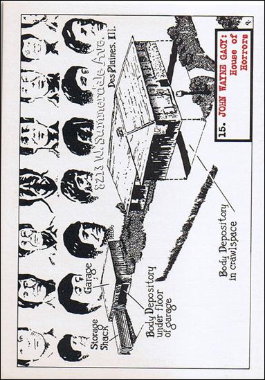Bloody Visions (Base Set) card 15 John Wayne Gacy: House of Horrors