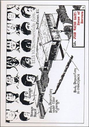 Bloody Visions (Base Set) card 15 John Wayne Gacy: House of Horrors