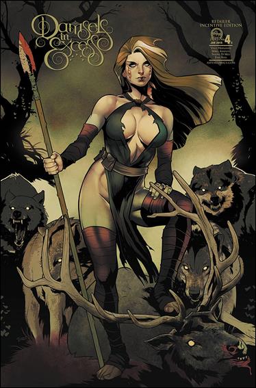 Damsels in Excess issue 4-C Elizabeth Torque 1:10 Cover
