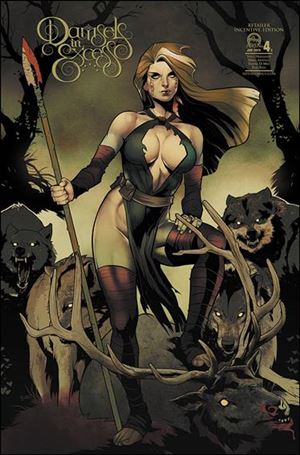 Damsels in Excess issue 4-C Elizabeth Torque 1:10 Cover