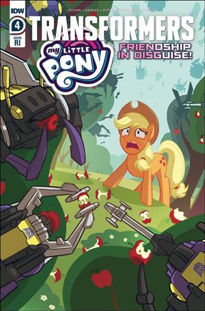 My Little Pony/Transformers issue 4-B Sara Petri-Durocher 1:10 Cover