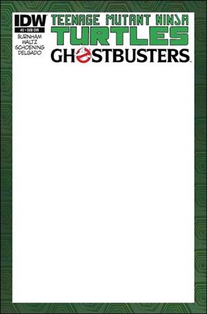 Teenage Mutant Ninja Turtles/Ghostbusters issue 2-B Blank Subscription Cover