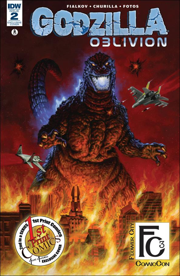 Godzilla: Oblivion issue 2-D Joe Jusko 1st Print Comics/Flower City Con Cover  