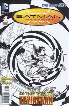 Batman Incorporated (2012) issue 1-E Chris Burnham 1:200 Sketch Cover