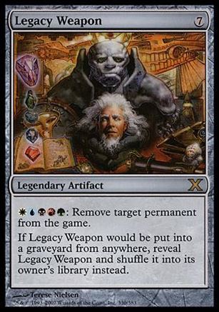 Magic the Gathering: 10th Edition (Base Set) card 330 Legacy Weapon