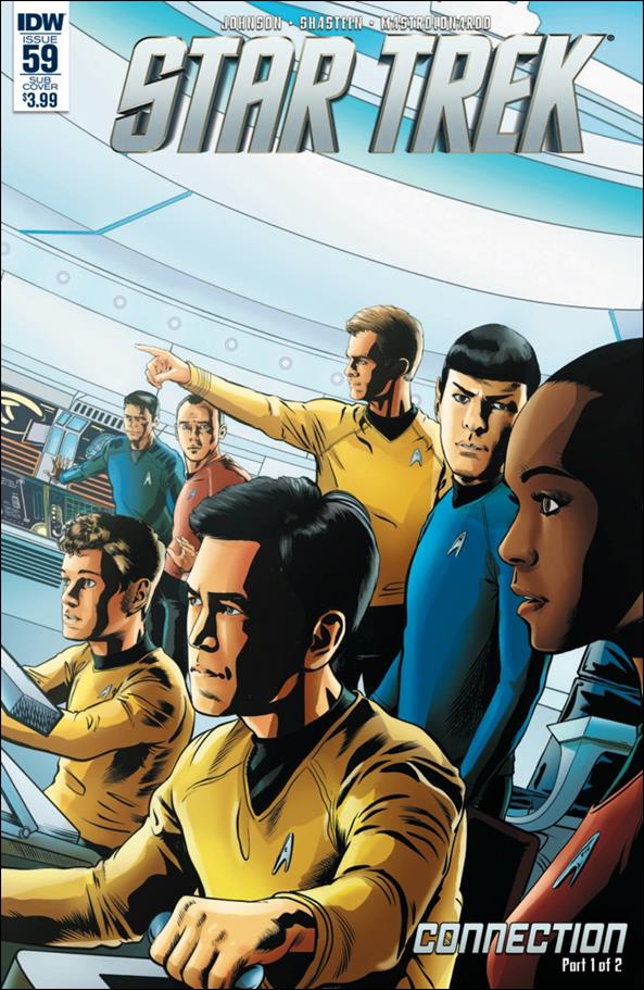 Star Trek (2011) issue 59-B Josh Adams Subscription Cover