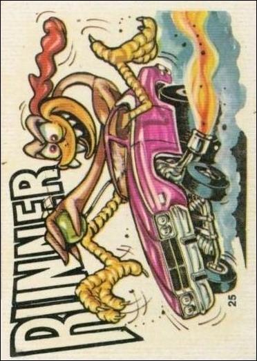 Fantastic Odd Rods: Series 2 (Base Set) card 25 Runner