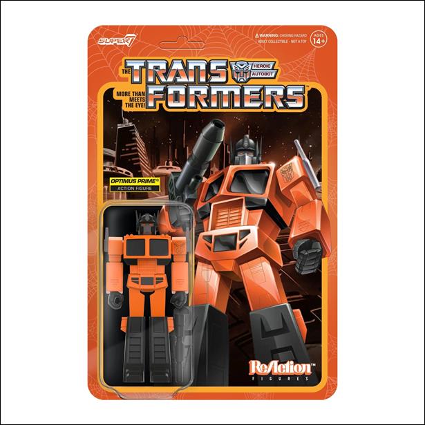 ReAction: Transformers figure 44 Optimus Prime (Halloween)