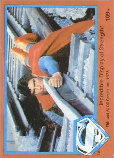 Superman (Movie) Series 2 (Base Set) card 109 Incredible Display of Strength!