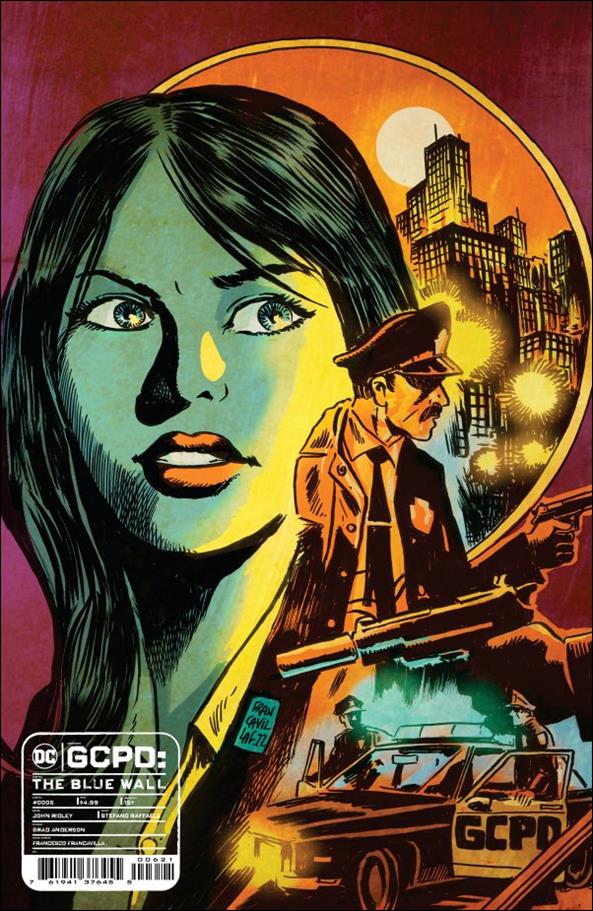 GCPD: The Blue Wall issue 6-B Francesco Francavilla Cover