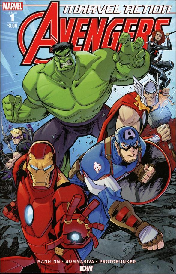 Avengers (2018/12) issue 1 Jon Sommariva Cover