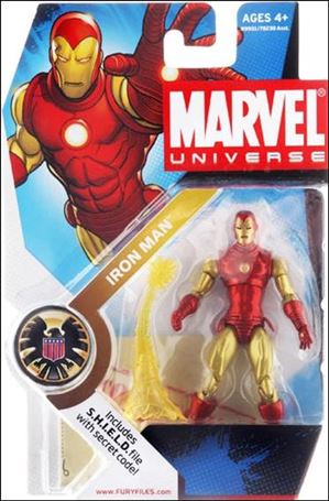 Marvel Universe (Series 1) figure 021 Iron Man (Classic)