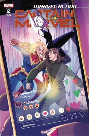 Marvel Action: Captain Marvel (2021) issue 2 Sweeney Boo Cover